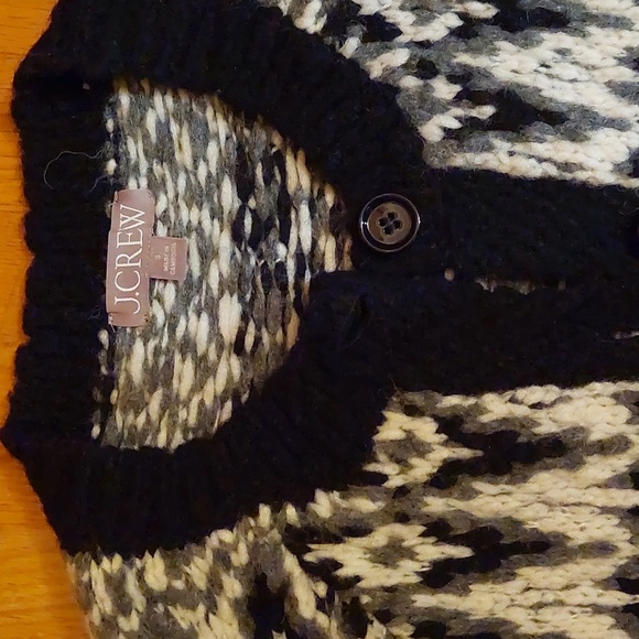 Bundle J Crew Fair Isle Cardigan & Babaton Cashmere Vest S - Picture 8 of 15